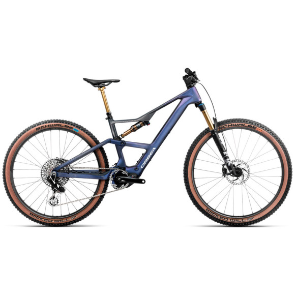 Bicicleta elétrica ORBEA Rise SL M-LTD 420 Wh 2025 ROXO L