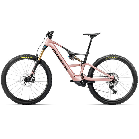 Bicicleta elétrica ORBEA Rise LT M10 420 Wh 2025 ROXO S