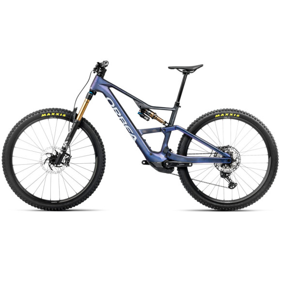 Bicicleta eléctrica ORBEA Rise LT M10 420 Wh 2025 MORADO S