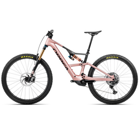 Bicicleta elétrica ORBEA Rise LT M-TEAM 420 Wh 2025 ROXO S