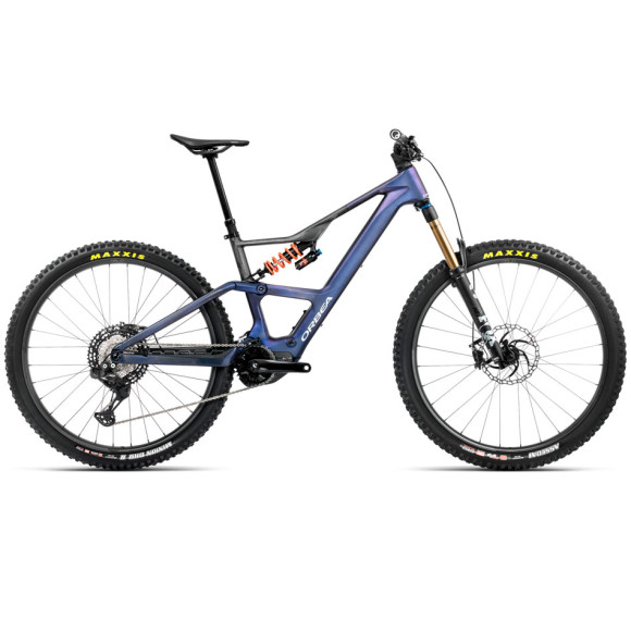 Bicicleta eléctrica ORBEA Rise LT M-TEAM 420 Wh 2025 MORADO S