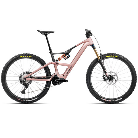 Vélo électrique ORBEA Rise LT M-TEAM 630 Wh 2025 ROSE NOIRE L