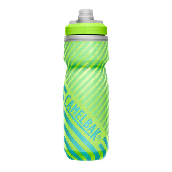 Bidón CAMELBAK Podium Chill Outdoor Lime Blue Stripe 620ml 