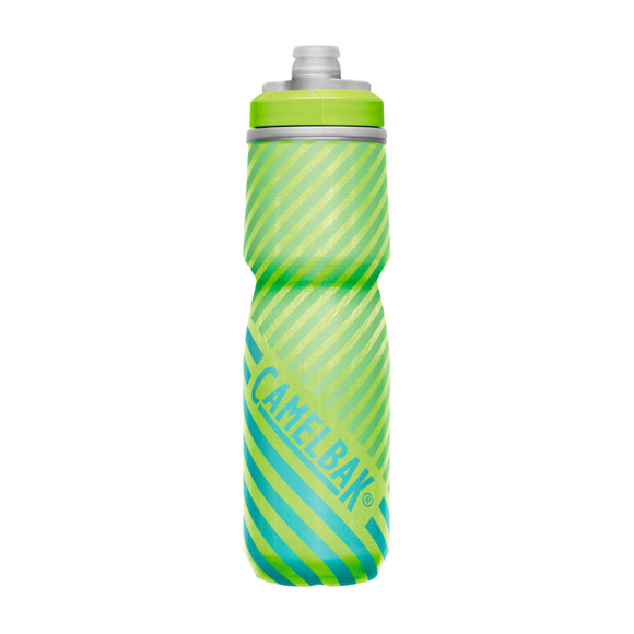 Bidón CAMELBAK Podium Chill Outdoor Lime Blue Stripe 710ml 