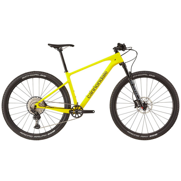 Vélo CANNONDALE Scalpel HT Carbon 3 jaune JAUNE S