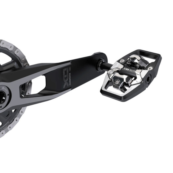 TREK Line Elite black automatic pedals 