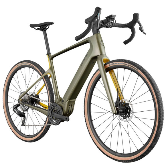 CANNONDALE Synapse Neo All Road 1 Electric Bike OLIVE XS