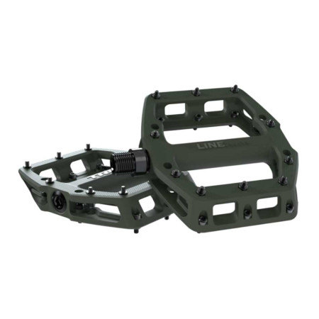 TREK Line Elite Green Pedals 