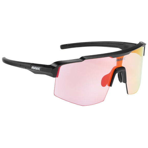 Lunettes MAVIC MVS Shield Noir Rouge Photochromiques Cat1-3 