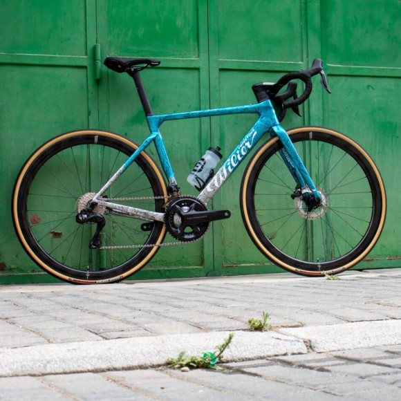 Bicicletta WILIER Filante SLR Astana Ultegra Di2 SLR42 2024 AZUL S