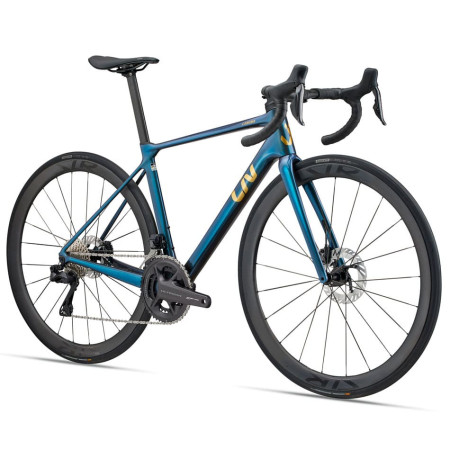 Bicicleta LIV Langma Advanced Pro 0 Pro Compact 2025 AZUL MARINO M