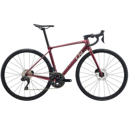 Bicicleta LIV Langma Advanced 1 Pro Compact 2025 GRANATE XS