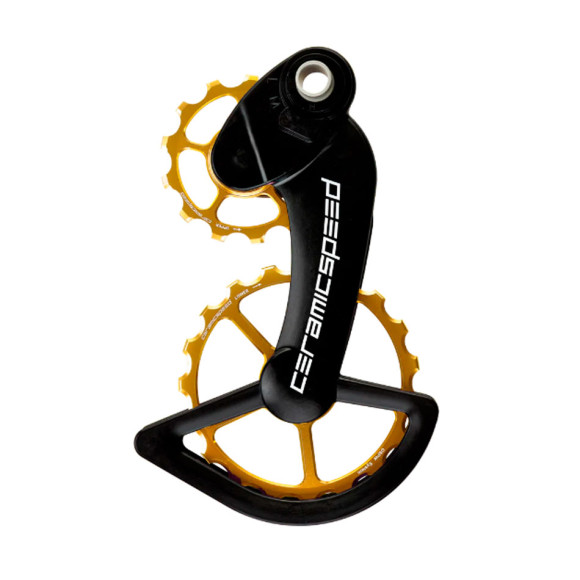 Portapuleggia CERAMICSPEED OSPW Campagnolo 11s Meccanico EPS Oro 