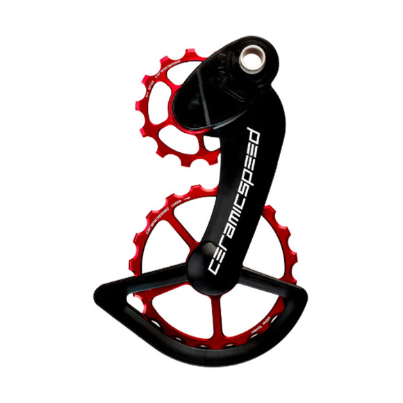 Portapuleggia CERAMICSPEED OSPW Campagnolo 12v EPS Rosso 