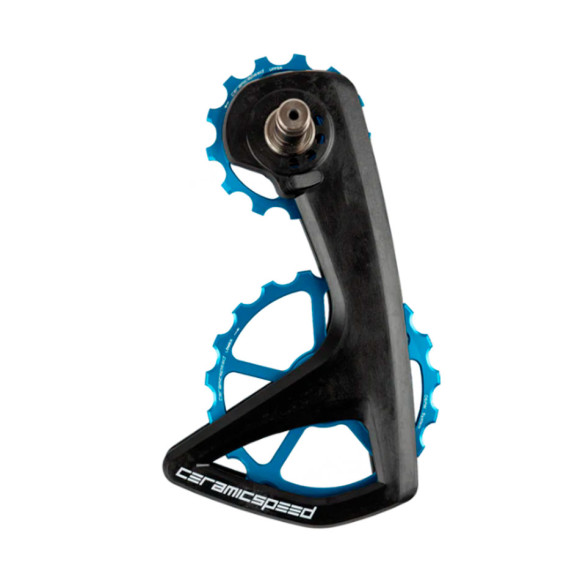 Porta puleggia CERAMICSPEED OSPW RS a 5 razze per Shimano 9250 8150 Blu 