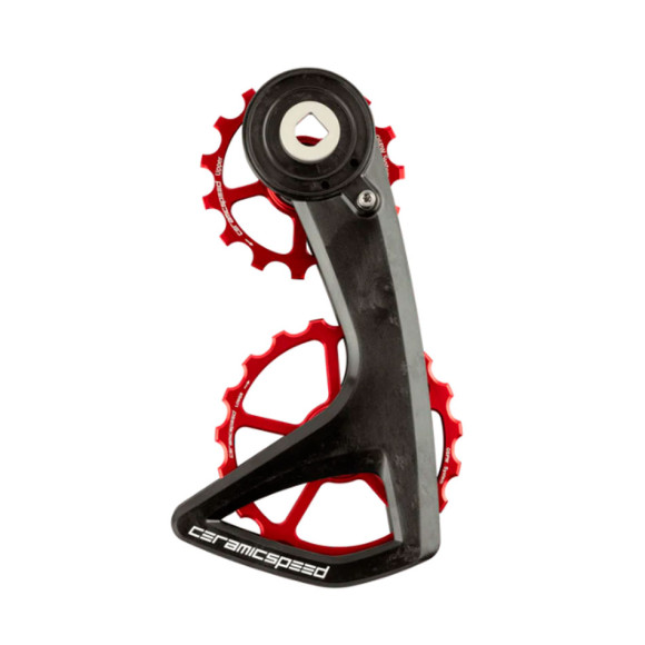 CERAMICSPEED OSPW RS Pulley Holder for SRAM Red Force AXS Red Alloy 