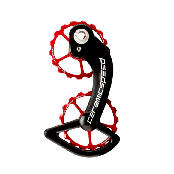 CERAMICSPEED OSPW Shimano 10 11s DA Ultegra 9000 6800 support de poulie avec avant rouge 