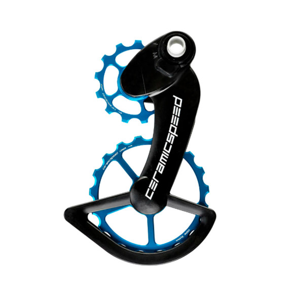 Portapuleggia CERAMICSPEED OSPW Campagnolo 12v EPS Rivestimento Blu 