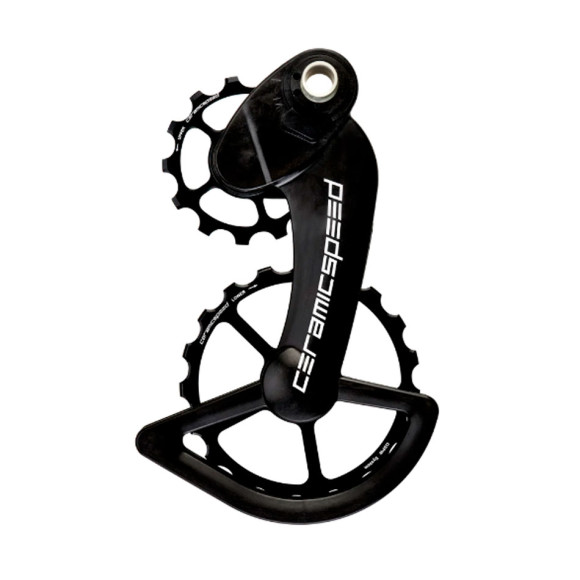 Portapuleggia CERAMICSPEED OSPW Campagnolo 11s Meccanico EPS Nero Rivestito 