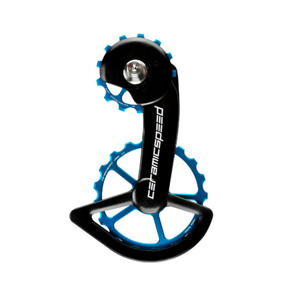 Porta puleggia blu CERAMICSPEED OSPW Shimano 9100 serie 8000 