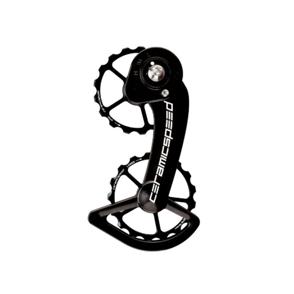 Supporto per puleggia nero CERAMICSPEED OSPW SRAM alternativo 11s eTap 