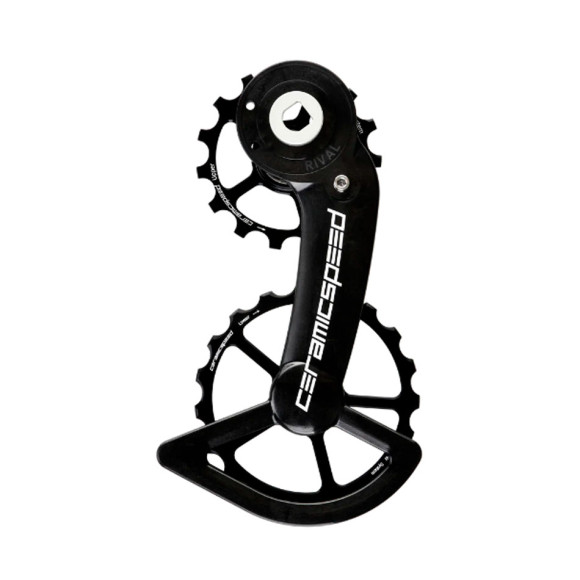 CERAMICSPEED OSPW SRAM Rival AXS Alternative Black Pulley Holder 