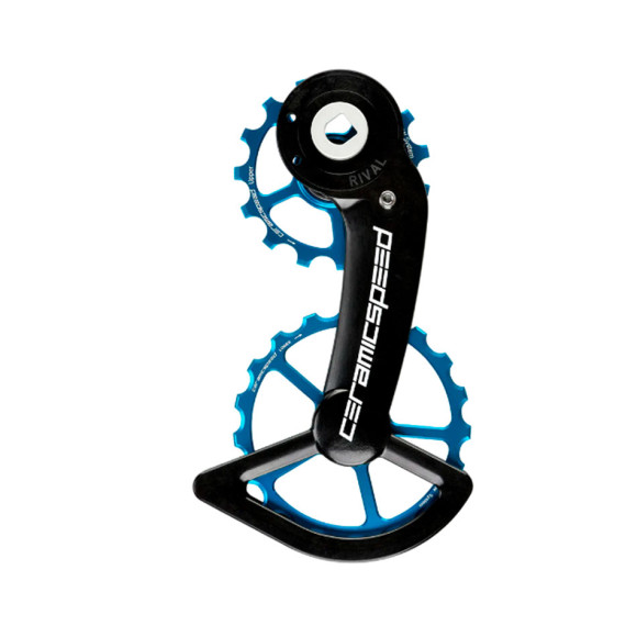 Portapoleas CERAMICSPEED OSPW SRAM Rival AXS Alternative Blue 