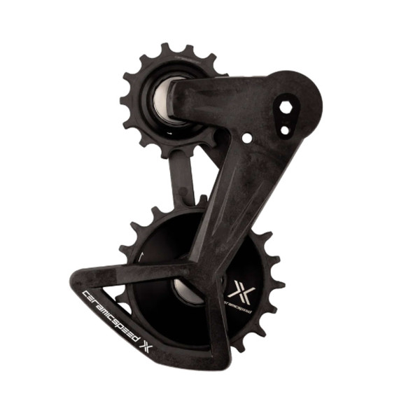 Suporte de polia CERAMICSPEED OSPW X ALPHA para transmissão SRAM Eagle preto 