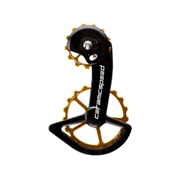 CERAMICSPEED OSPW X pulley holder for Shimano GRX RX-820 2x12 Gold 