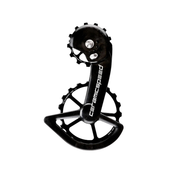 Support de poulie CERAMICSPEED OSPW X Shimano GRX RX 2x11 avec revêtement noir           