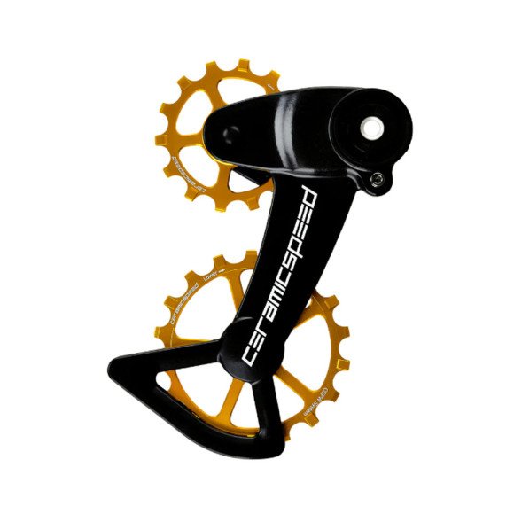 Porta puleggia rivestito in oro alternativo CERAMICSPEED OSPW X SRAM Eagle AXS 