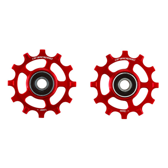 CERAMICSPEED SRAM 12s AXS Alternativa da strada Pulegge rosse 