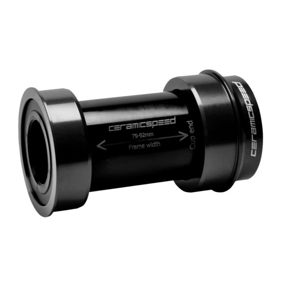 Boîtier de pédalier CERAMICSPEED BBright Shimano noir 