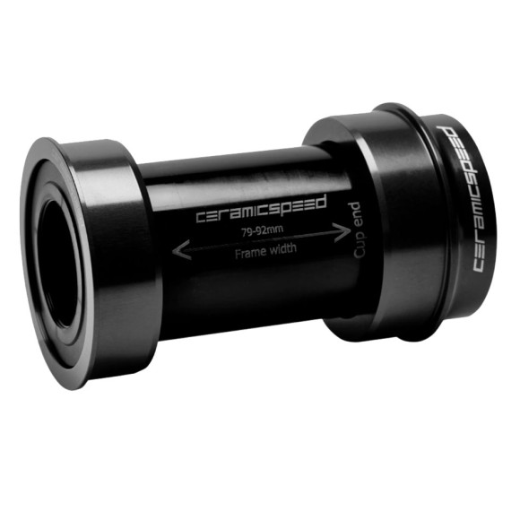 Boîtier de pédalier CERAMICSPEED BBright Alternative SRAM DUB Revêtement noir 