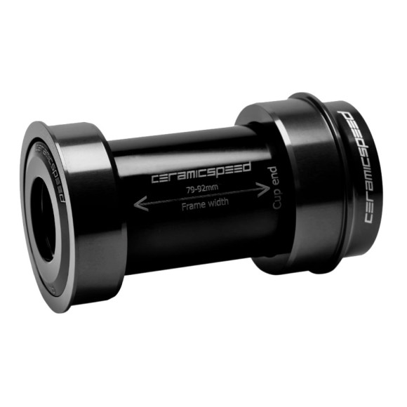 Boîtier de pédalier CERAMICSPEED BBright SRAM GXP avec revêtement noir 