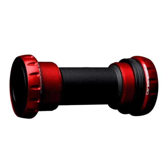 Suporte inferior CERAMICSPEED BSA MTB revestido vermelho 