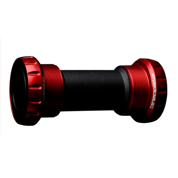 Support de pédalier VTT CERAMICSPEED BSA SRAM GXP, revêtement rouge 