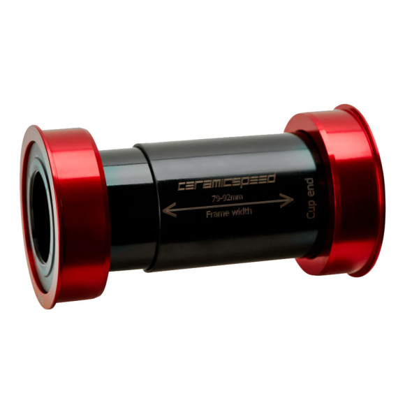 CERAMICSPEED EVO386 Bottom Bracket Shimano Red 