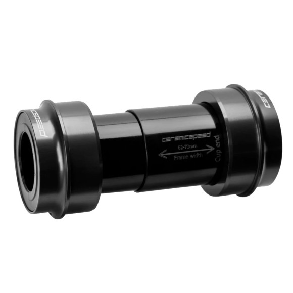 Movimento centrale MTB CERAMICSPEED PF30 Shimano rivestito di nero 