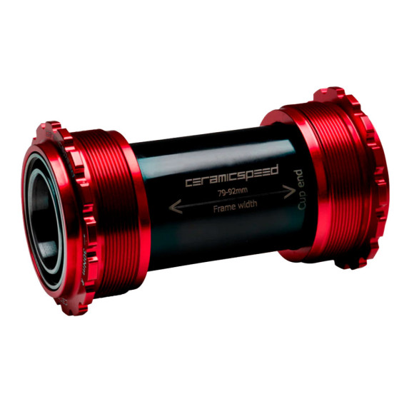 CERAMICSPEED T45 Bottom Bracket Campagnolo UT Red 