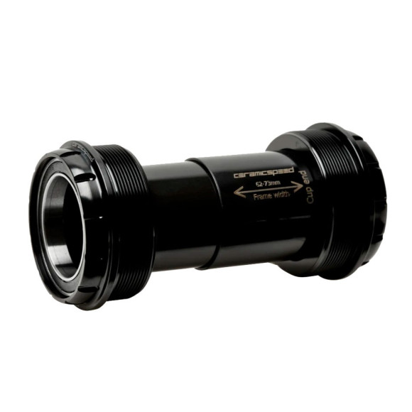 Jeu de pédalier CERAMICSPEED T47 68 30mm revêtement noir 