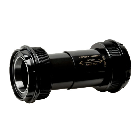 Bottom bracket CERAMICSPEED T47 68 30mm Gravel Black coated 