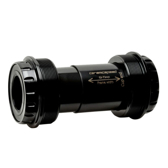 Bottom bracket CERAMICSPEED T47 68 Shimano Black coated 