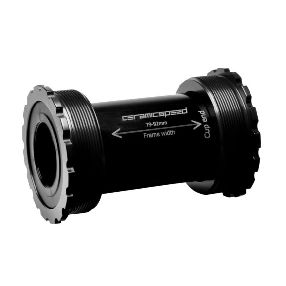 Boîtier de Pédalier CERAMICSPEED T47 86 SRAM GXP Noir 