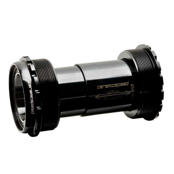 Bottom bracket CERAMICSPEED T47a 30mm Gravel Black coated 