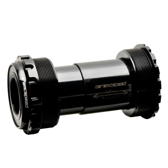 CERAMICSPEED T47a Shimano Gravel Black coated bottom bracket 