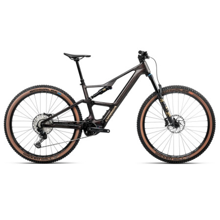 Bicicleta elétrica ORBEA Rise SL M20 420 Wh 2025 ROSA PRETO L