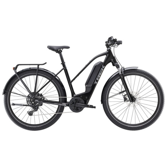 Bicicleta eléctrica TREK Allant+ 5 Stagger 400 Wh 2025 NEGRO S