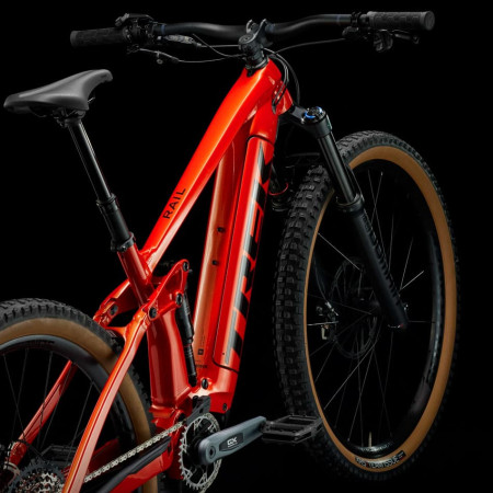 Bicicleta eléctrica TREK Rail 8 GX AXS T-Type Gen 3 ROJO L