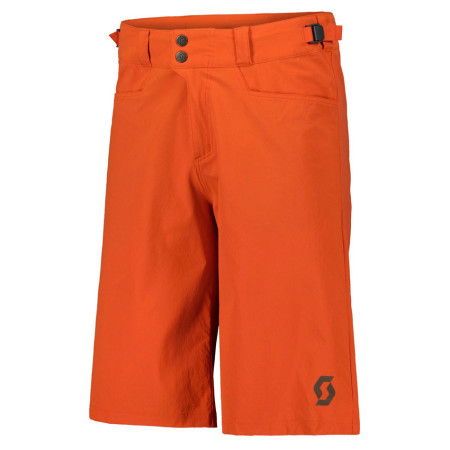 Pantalon SCOTT Ms Trail Flow avec coussinet ROUGE XS